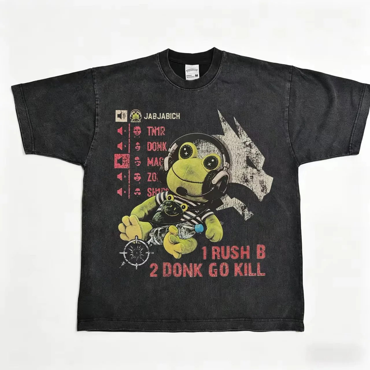 2026 Cologne Major Green Dragons Team Spirit Frog Coach T-shirt CS2 Donk Frog RUSH B