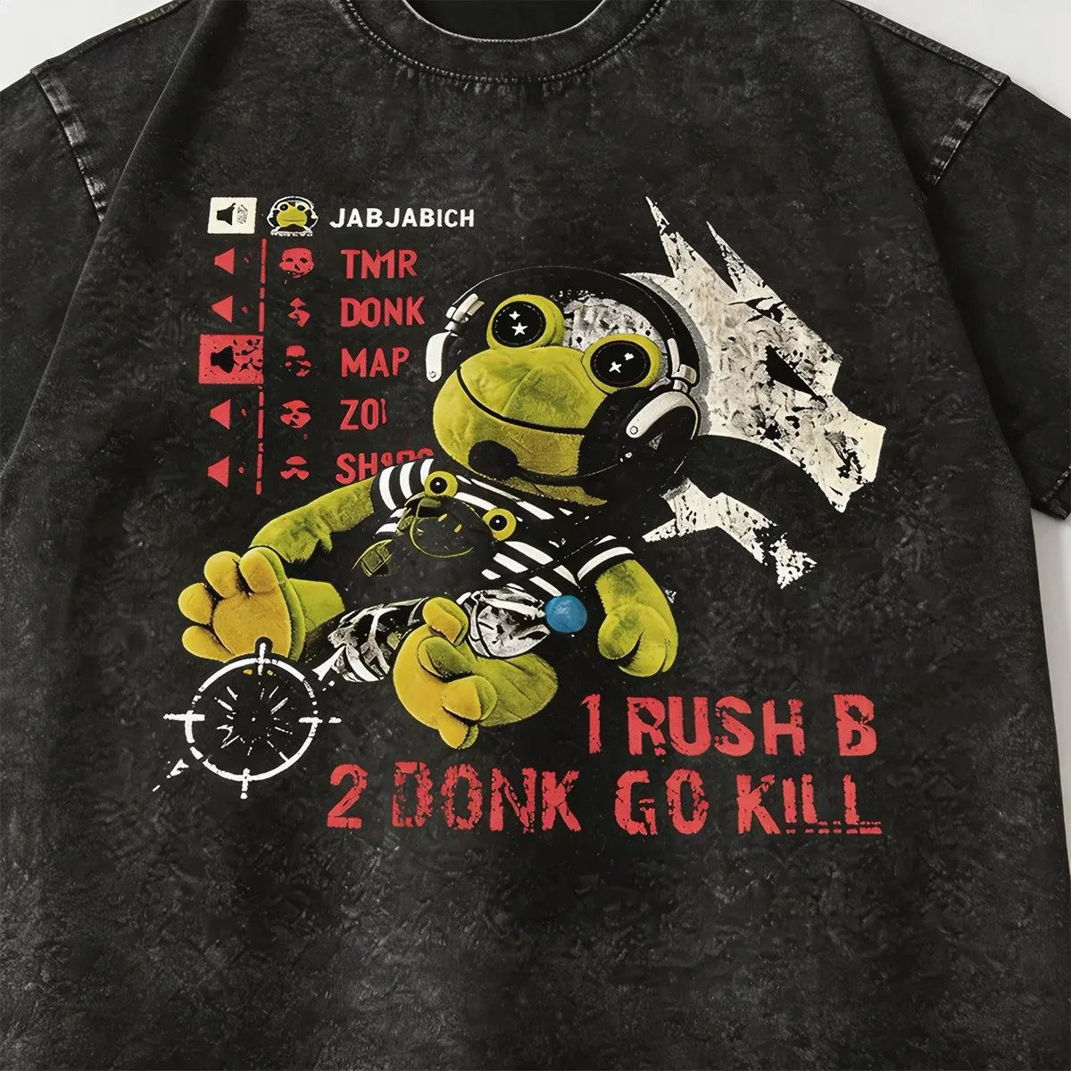 2026 Cologne Major Green Dragons Team Spirit Frog Coach T-shirt CS2 Donk Frog RUSH B - Image 5