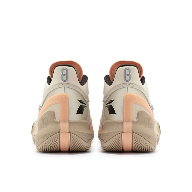 361 Degrees AG3 Basketball Sneakers - Fandai/Beige - Image 4