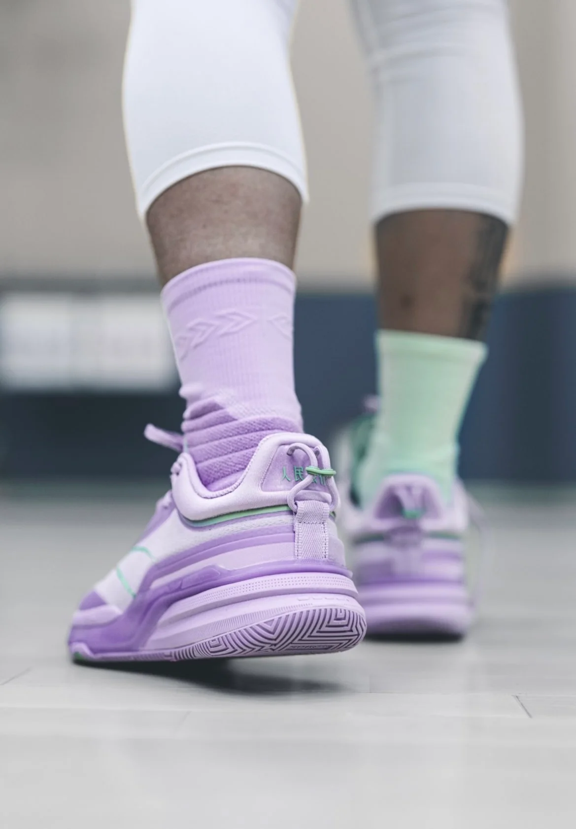 361 Degrees DVD1 Spencer Dinwiddie Basketball Sneakers - Digital currency - Image 3