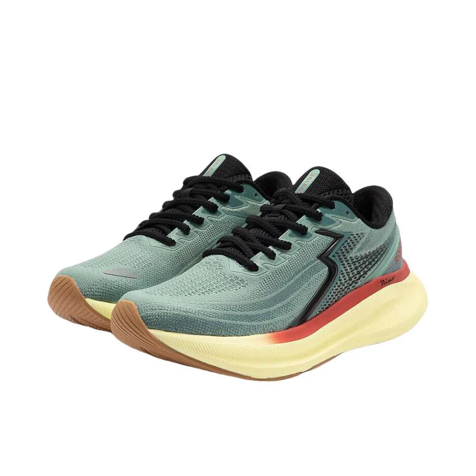 (Men & Women) 361°  Eleos Outdoor Running Shoes - Sequoia Green - Image 2