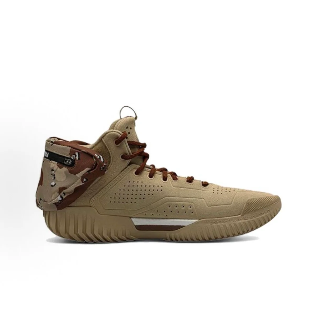 Aape x R.J. Hampton | Li-Ning Badfive 3 Mid - Brown - Image 3