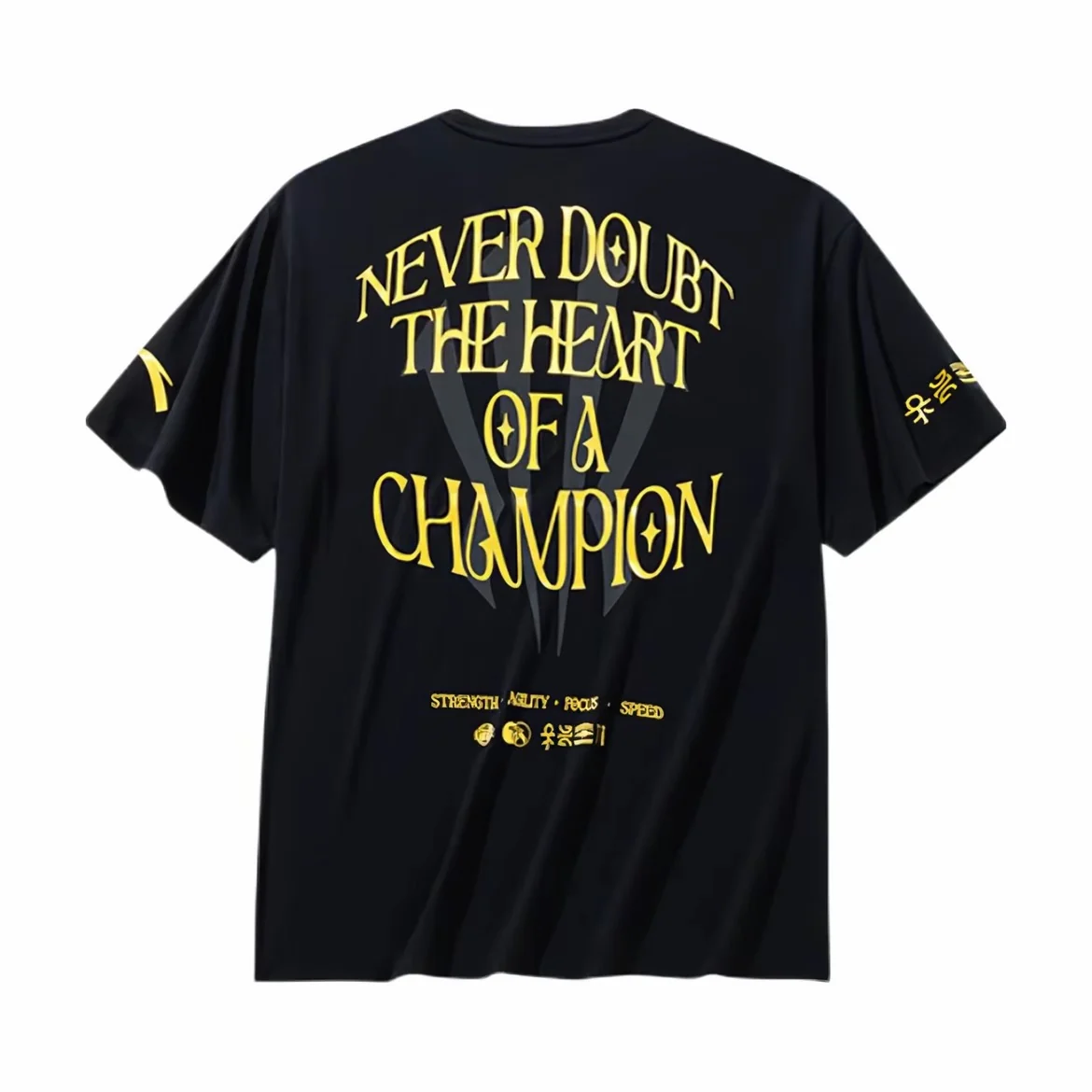 Anta 2024 AW TEE T-shirt - Basic Black - Image 2