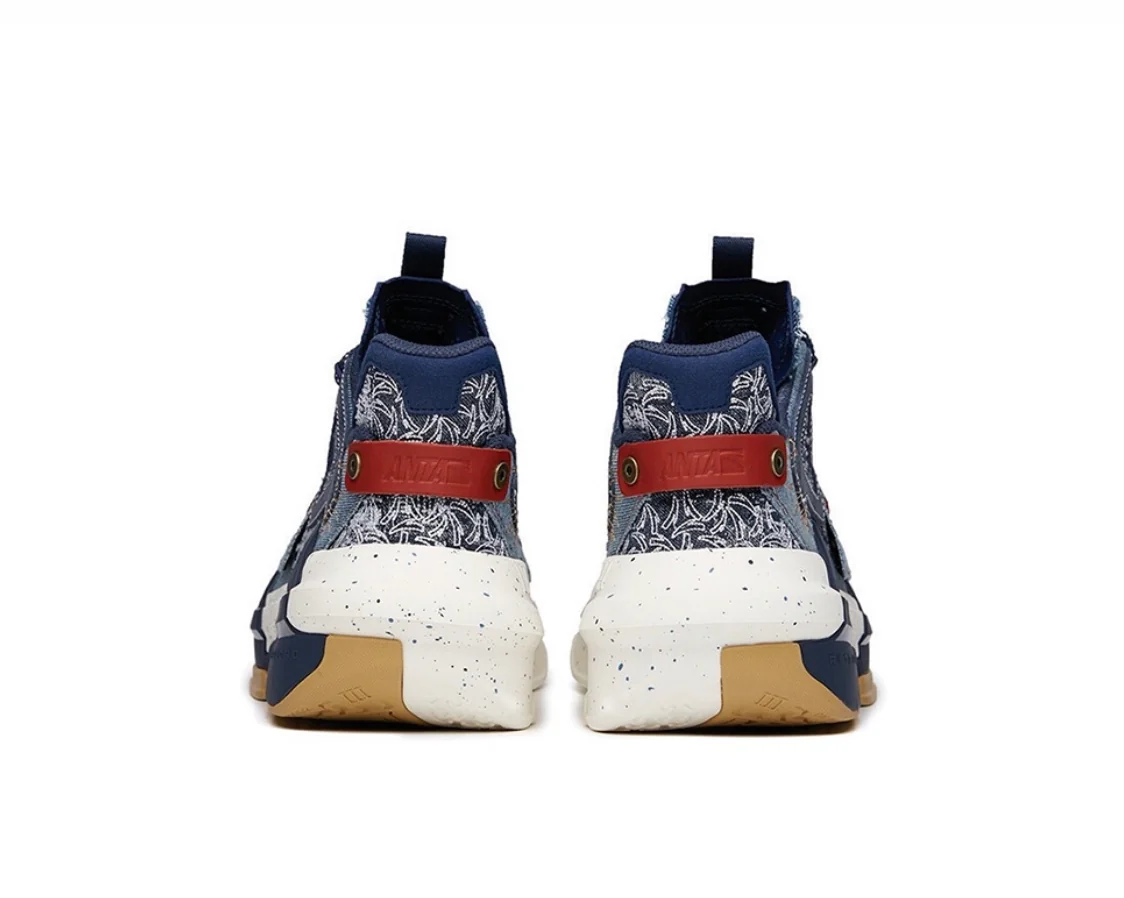 (Women & Men)【Yibo Wang】Anta Badao 3.0 - Denim - Image 4
