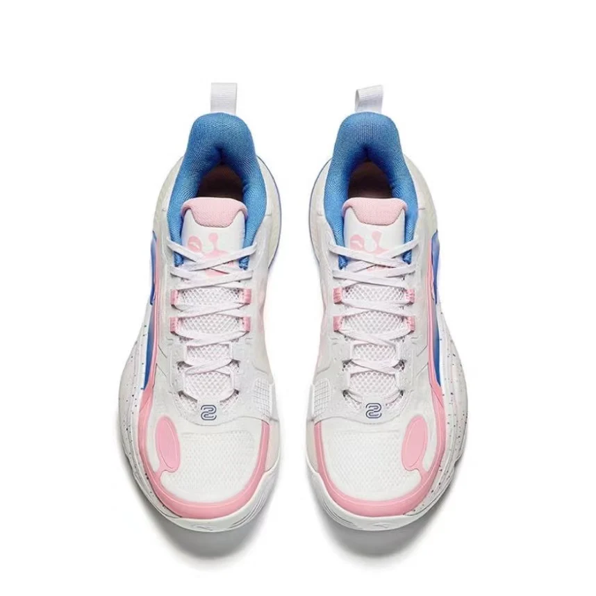 Anta Bubble Bomb 2 - White/Pink/Blue - Image 3