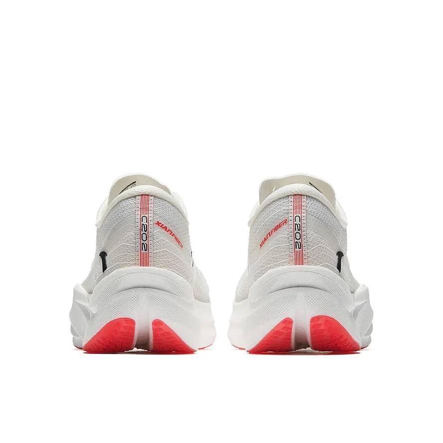 （Men）Anta C202 6.0 Marathon Racing Shoes - Sandpaper White - Image 5