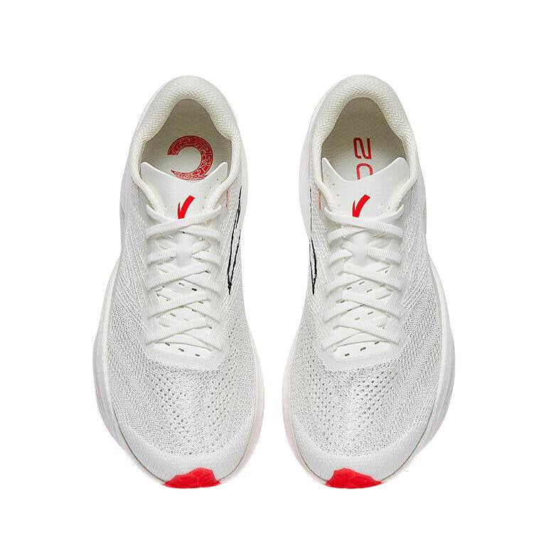 （Men）Anta C202 6.0 Marathon Racing Shoes - Sandpaper White - Image 6