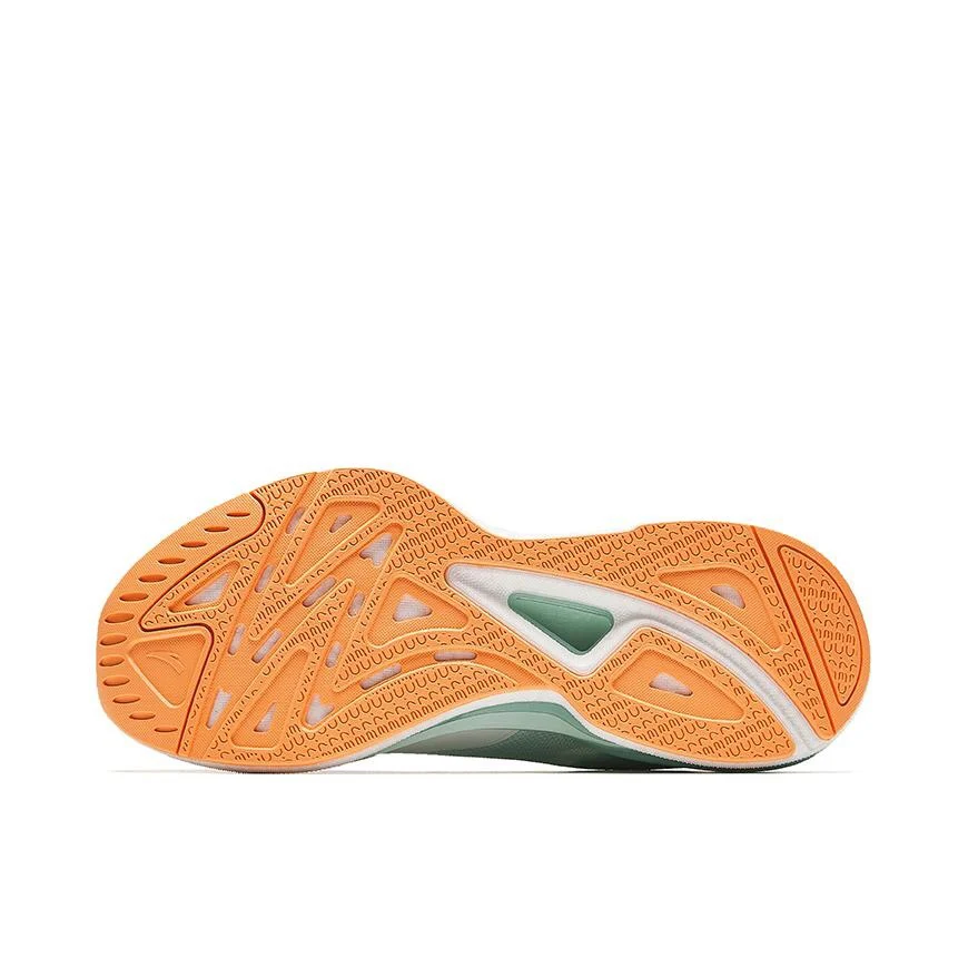 (Women)Anta C37 5.0 Nitrogen Technology Running Shoes - White/Cyan - Image 3