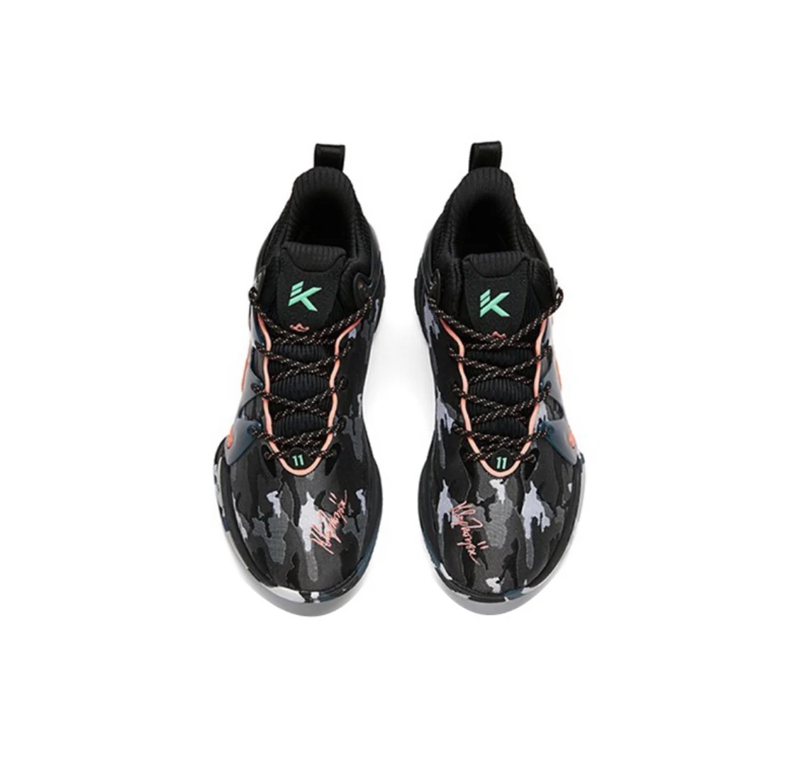 Anta KT "The Mountain 1.0" Low - Black/Orange - Image 4