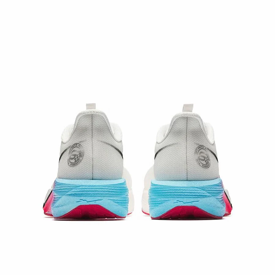 Anta Mach 6.0 Running Shoes - Papyrus white/Blue/Pink - Image 4