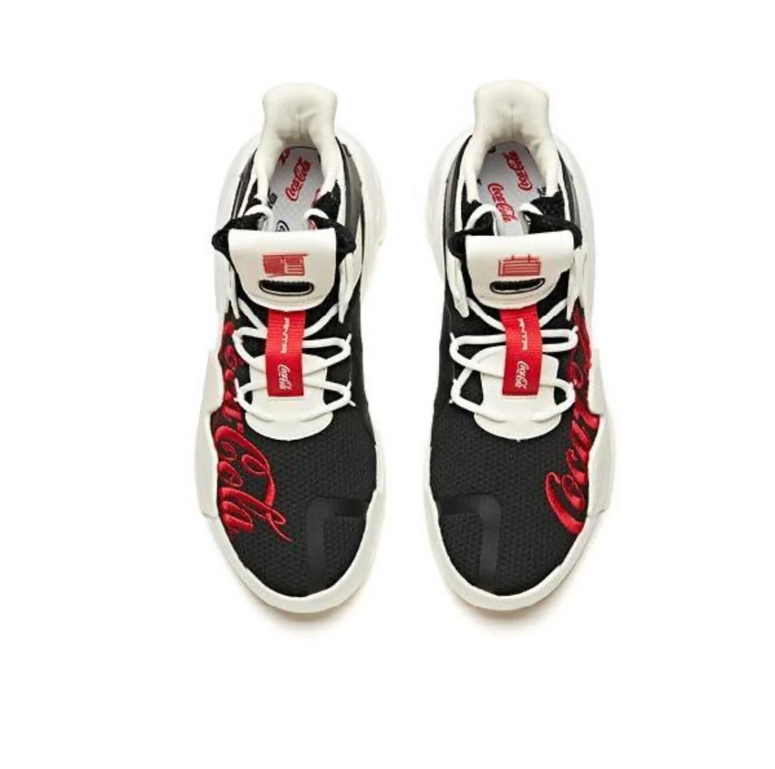 Anta Men's Badao x Coca Cola Black/White/Red - Image 6