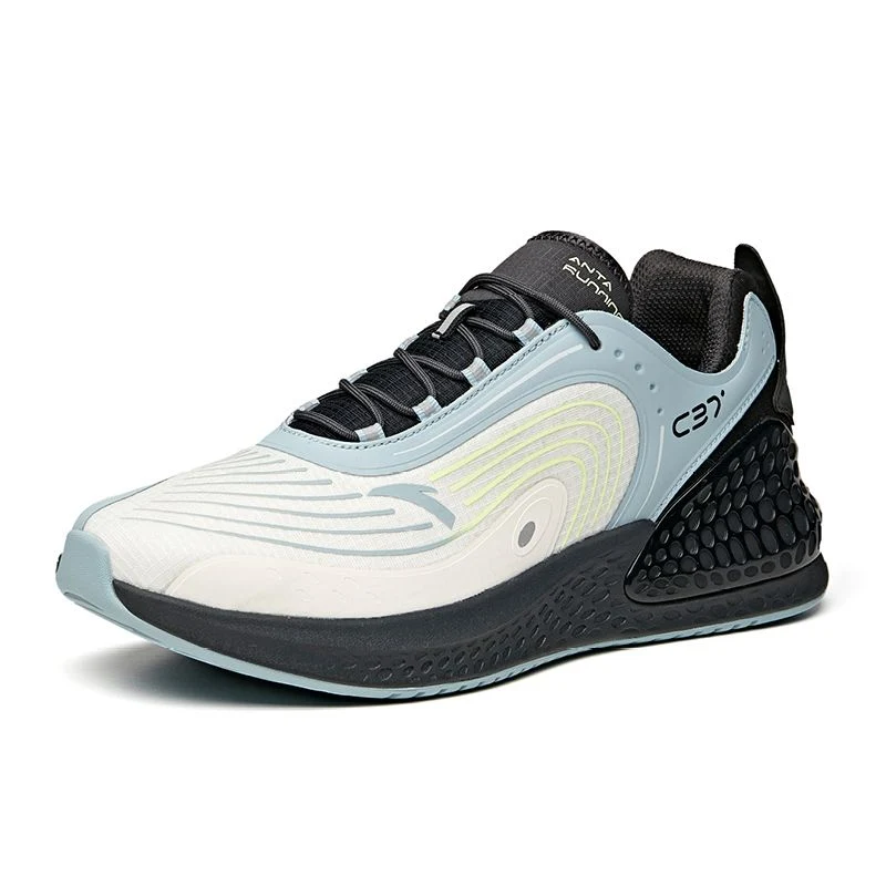 Anta Men's C37+ Plus Running Black/Blue - Image 2