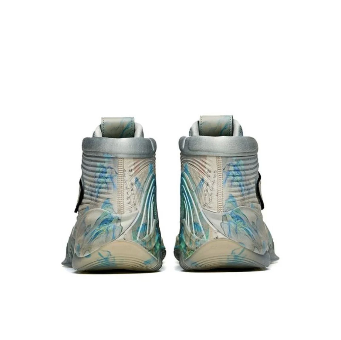 Anta Men's Klay Thompson Kt6 千里江山 Gray Basketball Shoes - Image 3