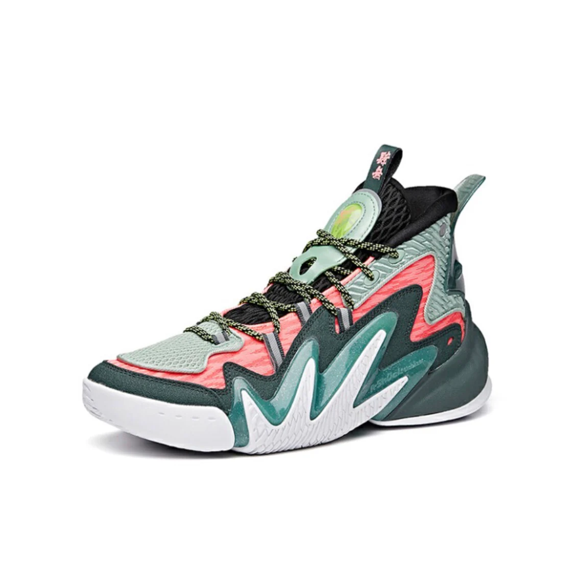 Anta Shock Wave 2 - Gray/Green - Image 7