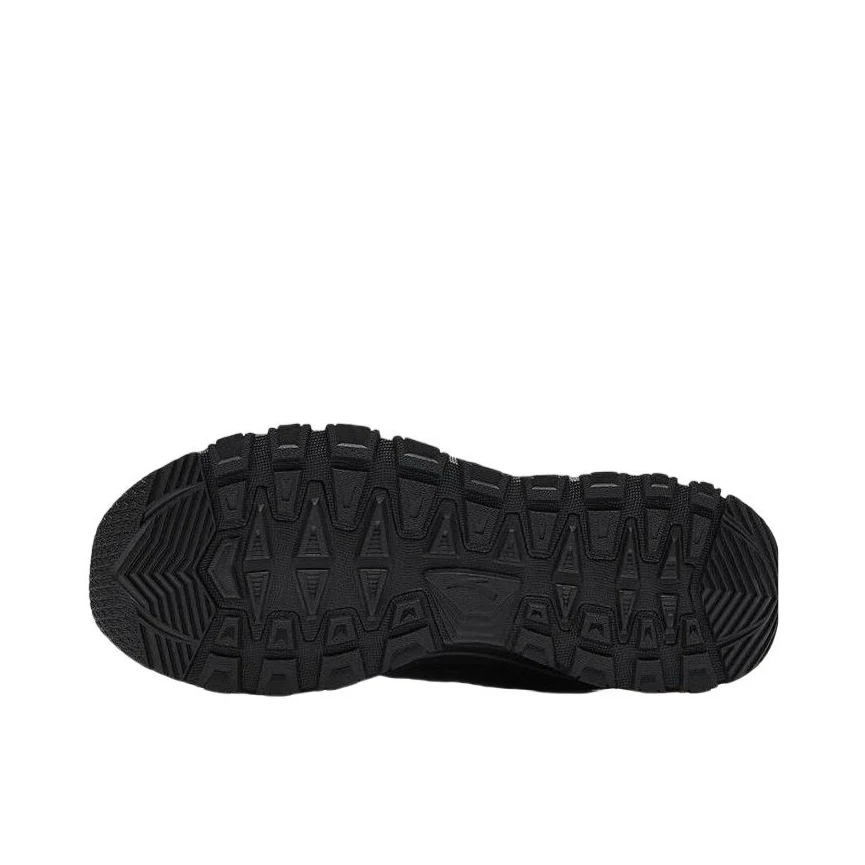 （Women & Men）Anta Mountain Exploration Low Top Trail Running Shoes - Black - Image 5