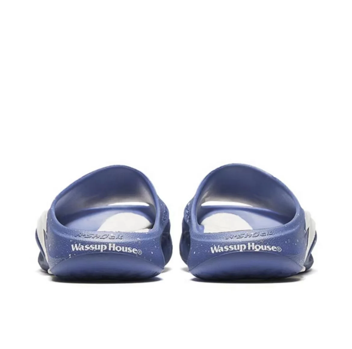Anta Nitrogen Bubble Leisure Sports Recovery Slippers - Blue/White - Image 4