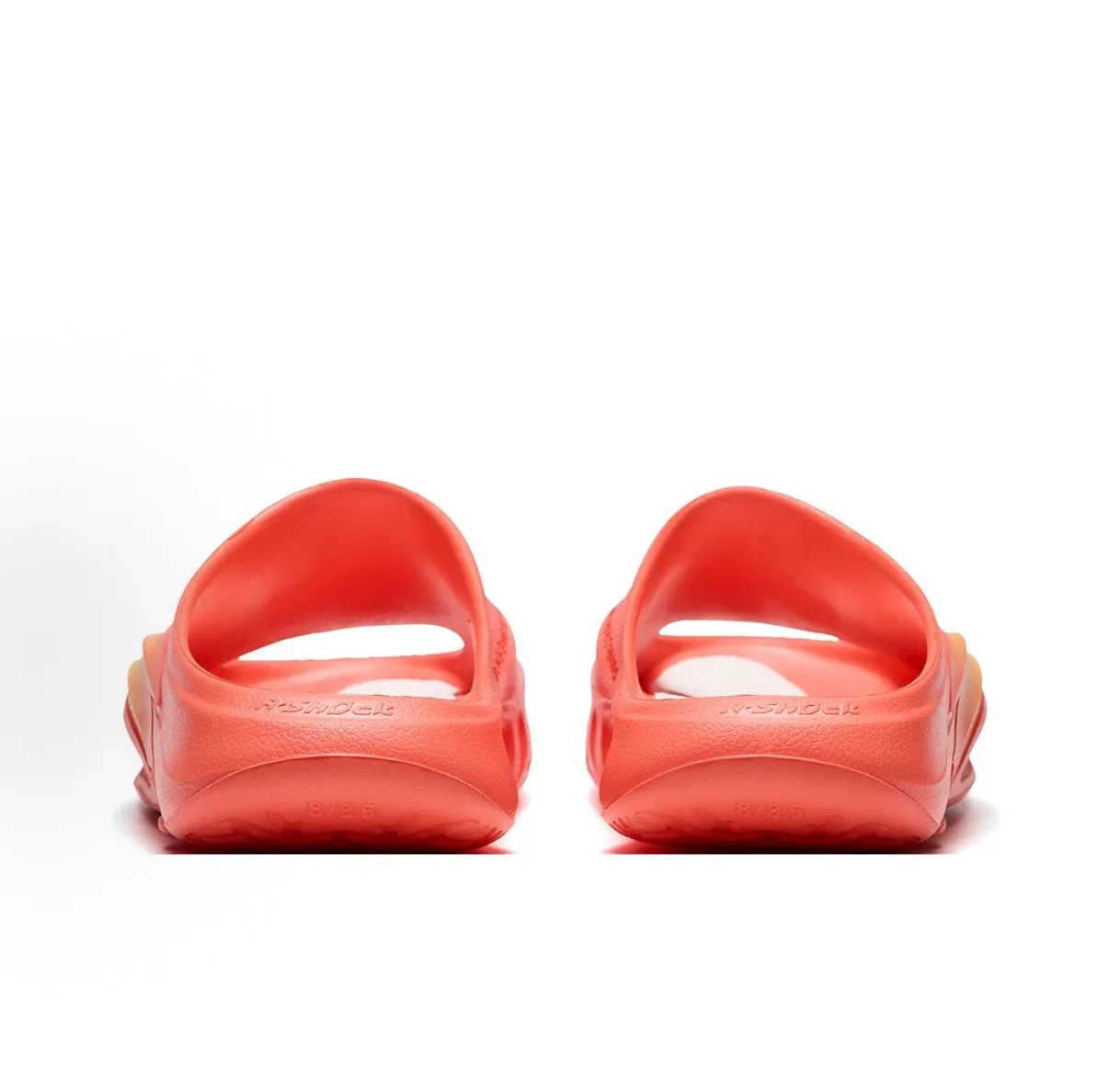 Anta Nitrogen Bubble Leisure Sports Recovery Slippers - Fluorescent Red - Image 3