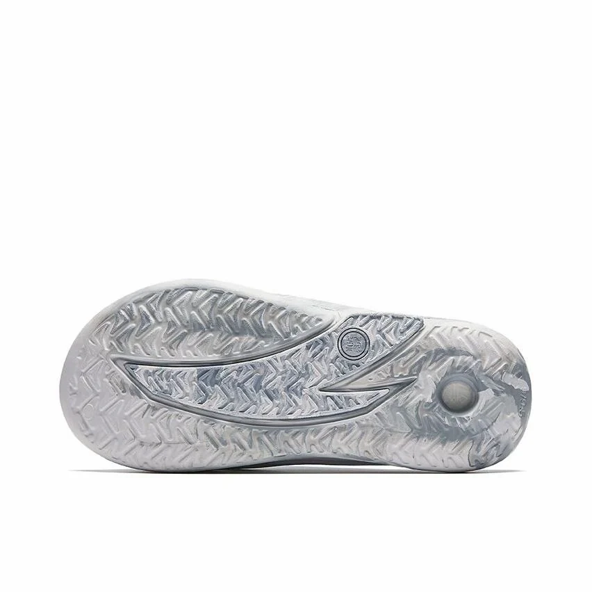 Anta Nitrogen Bubble Leisure Sports Recovery Slippers - Gray - Image 3