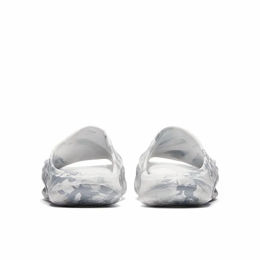 Anta Nitrogen Bubble Leisure Sports Recovery Slippers - Gray - Image 4