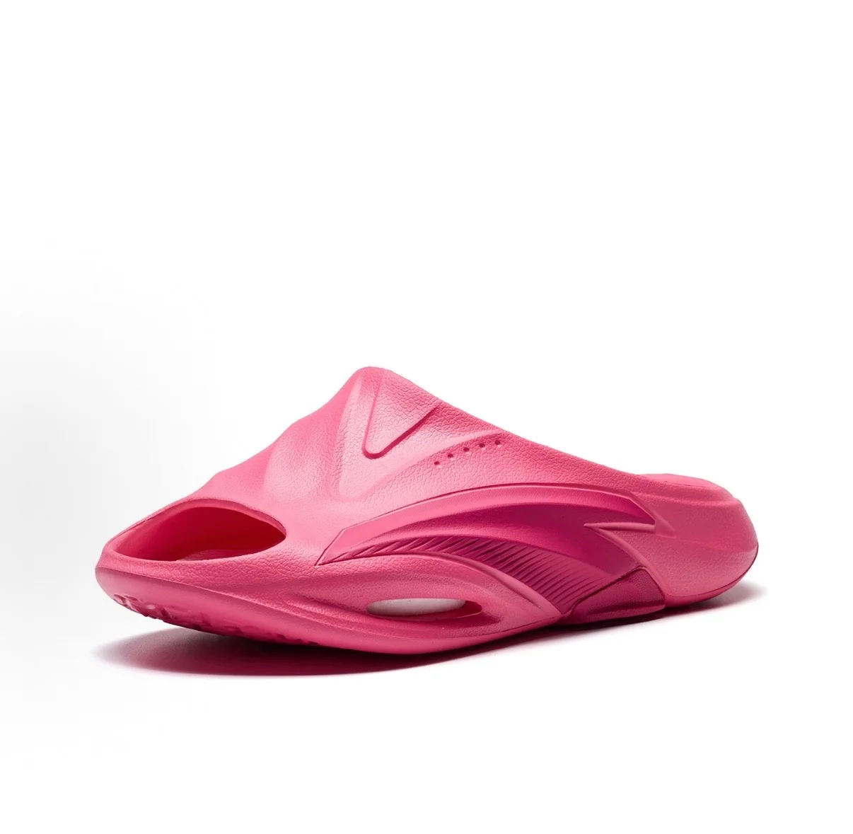 Anta Nitrogen Bubble Leisure Sports Recovery Slippers - Raspberry Red - Image 2