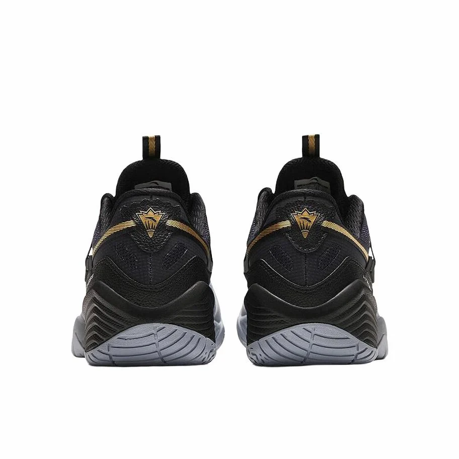 Anta Professional Badminton Shoes - Fog Gray/Base Black - Image 4
