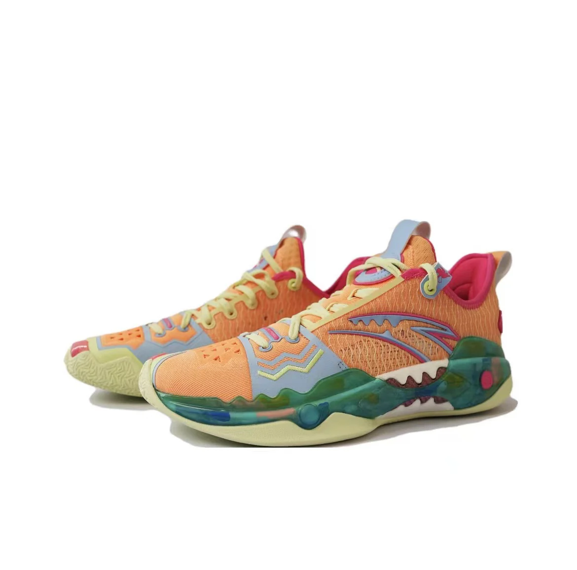 Anta Shock Wave 5 Pro - Peach Orange - Image 2