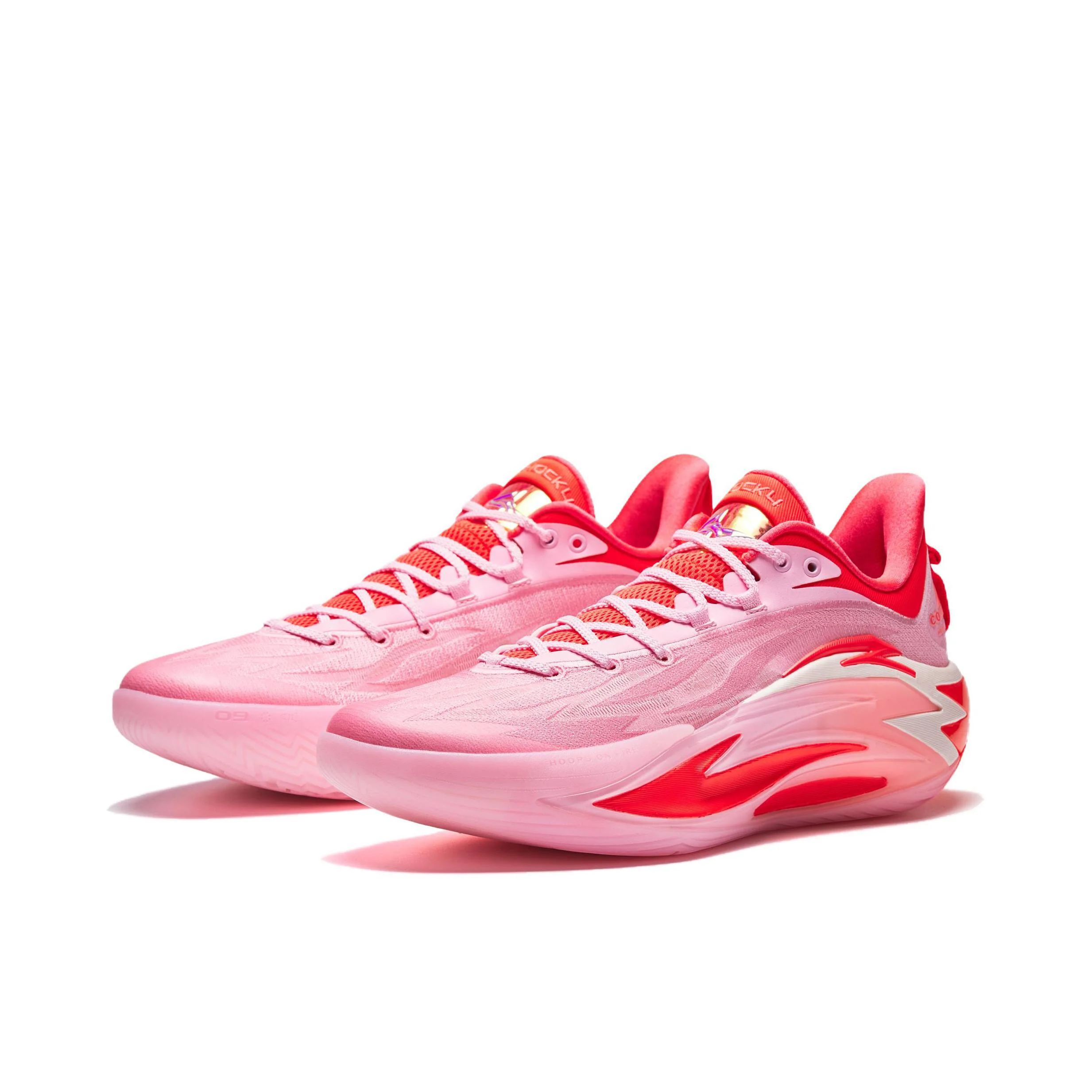 Anta Shock Wave 7 Pro - Pink Flame - Image 2