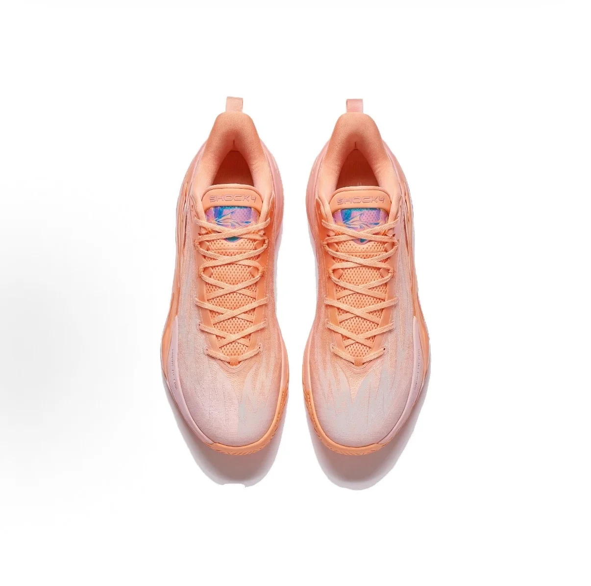 Anta Shock Wave 7 Pro - Watercolor Orange - Image 4