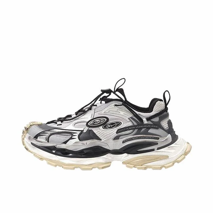 (Men & Women) ANTA SNEAKERVERSE StrataVerse Rock Layer Low Dad Shoes - Gray