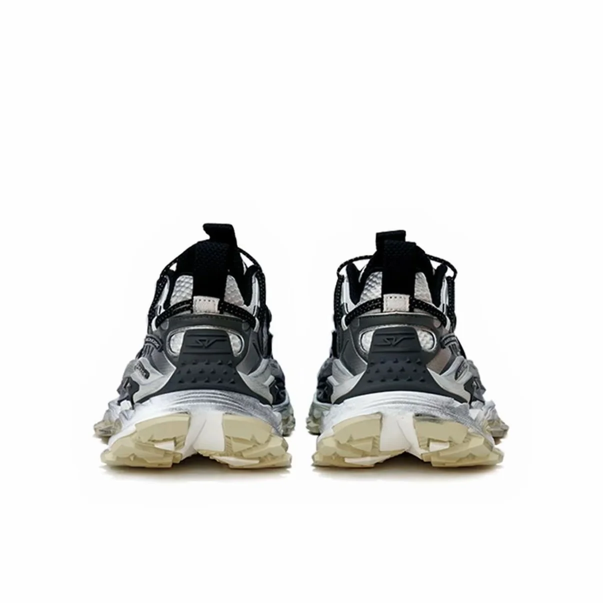 (Men & Women) ANTA SNEAKERVERSE StrataVerse Rock Layer Low Dad Shoes - Gray - Image 4
