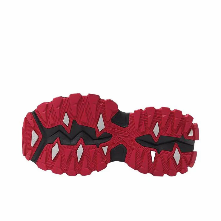 (Women & Men)ANTA SNEAKERVERSE StrataVerse Rock Layer Low Dad Shoes - Red/Gray - Image 3
