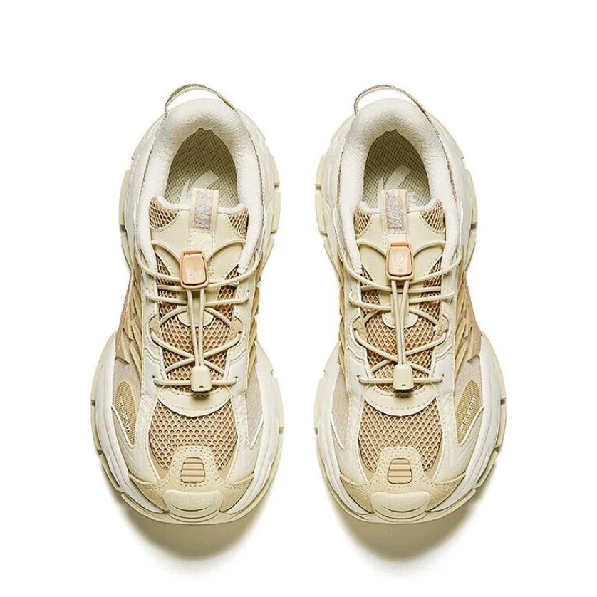 (Women) Anta Star Moon 2 Retro Dad Shoes - Wood Yellow - Image 5