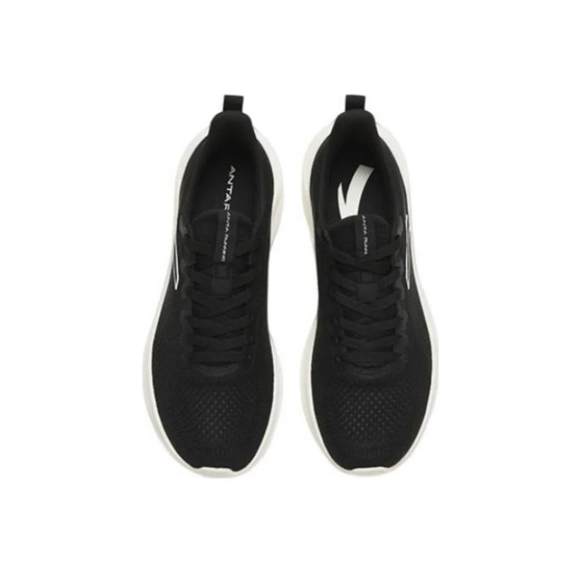 Anta Women 2023 Spring C37 Sports Running Shoes - Black/White - Image 3