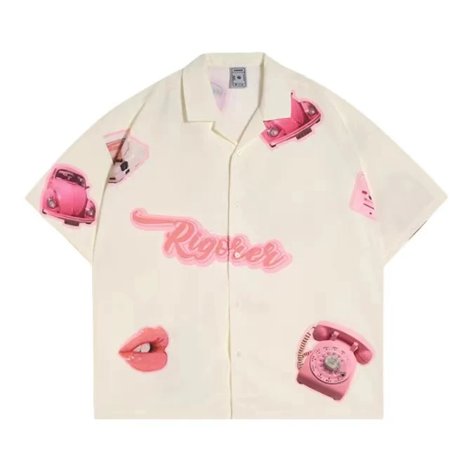 Austin Reaves x Rigorer American Print Shirt - 2024SS - Image 11