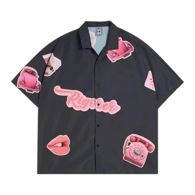 Austin Reaves x Rigorer American Print Shirt - 2024SS - Image 14
