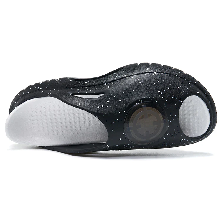 Austin Reaves x RIGORER Waterproof Soft Elastic Shark Slippers - Coconut Ash - Image 4
