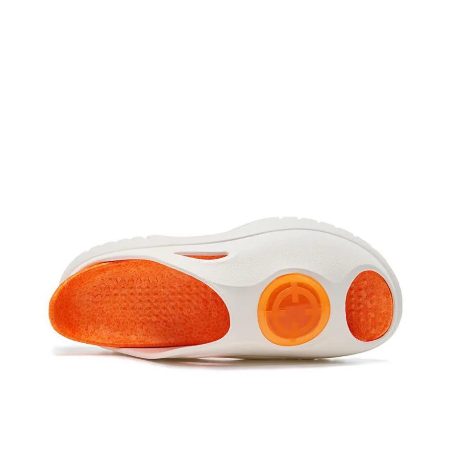 Austin Reaves x Rigorer Waterproof Soft Elastic Shark Slippers - Orange - Image 5