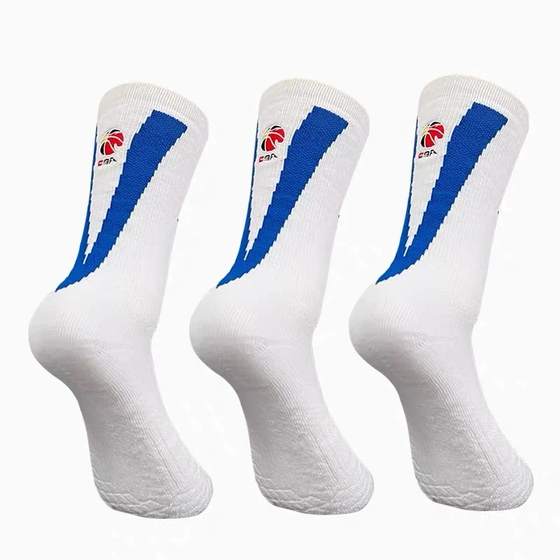 CBA Player Edition Elite PE Long Basketball Socks (Big V) - Image 10