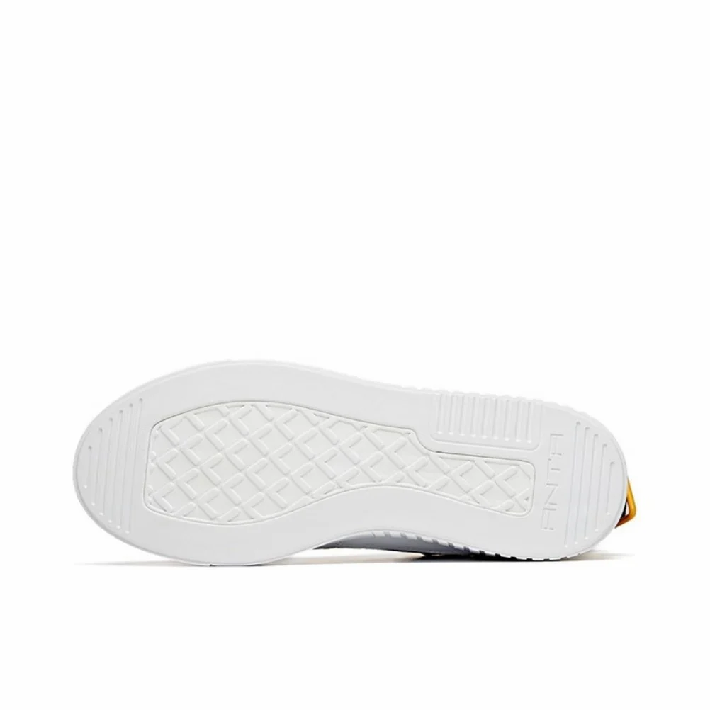 Coca Cola x Anta Anti-slip Skateboard Shoes - White/Blue - Image 3