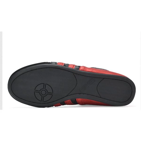 Do-win High Barrel Professional Boxing Training Shoes - Red/Black - Image 5