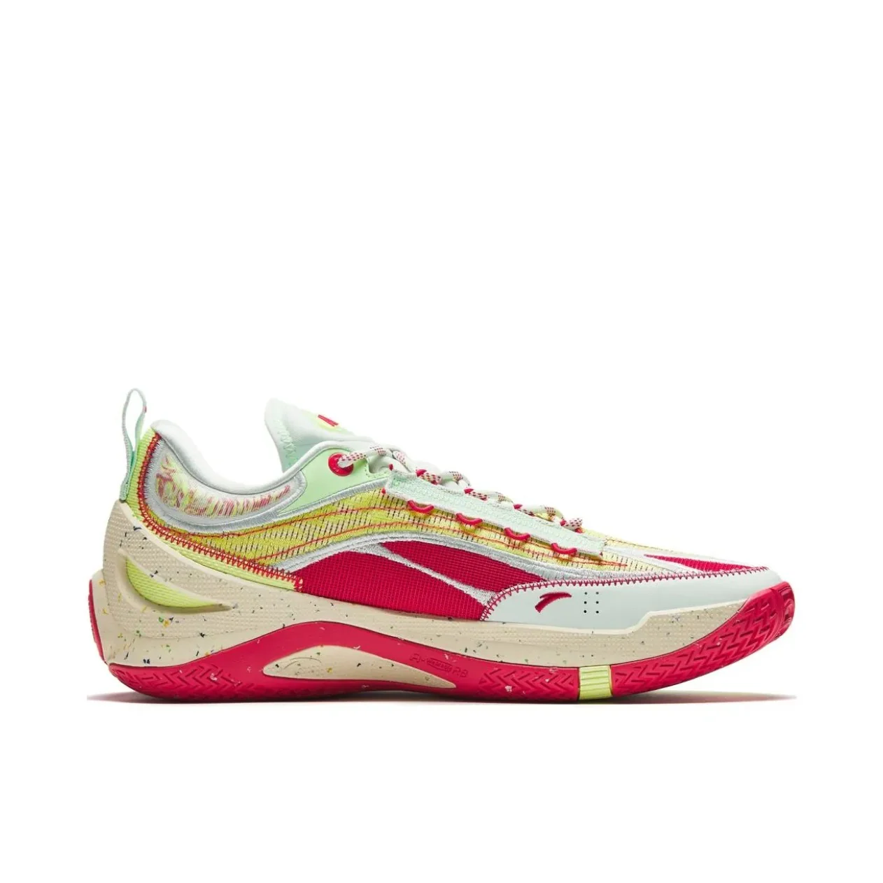 Donte DiVincenzo x Anta Instant ZAP 1 - ESG Yellow/Red - Image 6