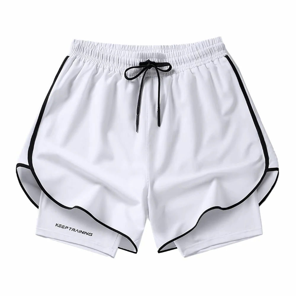 Double-layer Marathon/Running Quick-drying Shorts