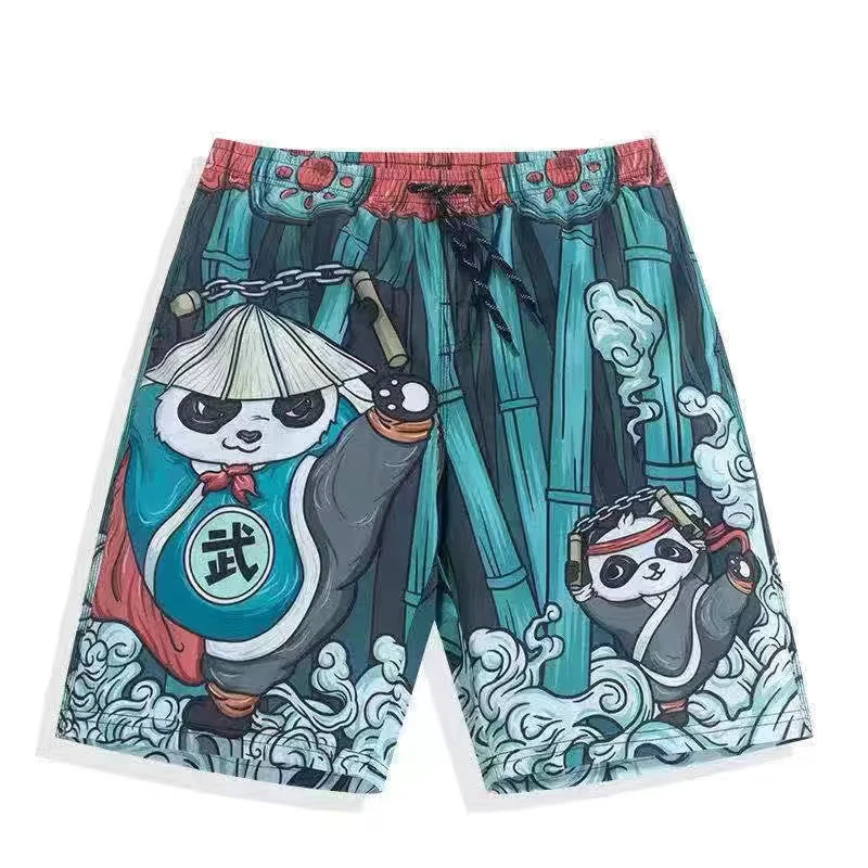 Dragon Ball Goku Casual Beach Pants/Shorts - Image 2