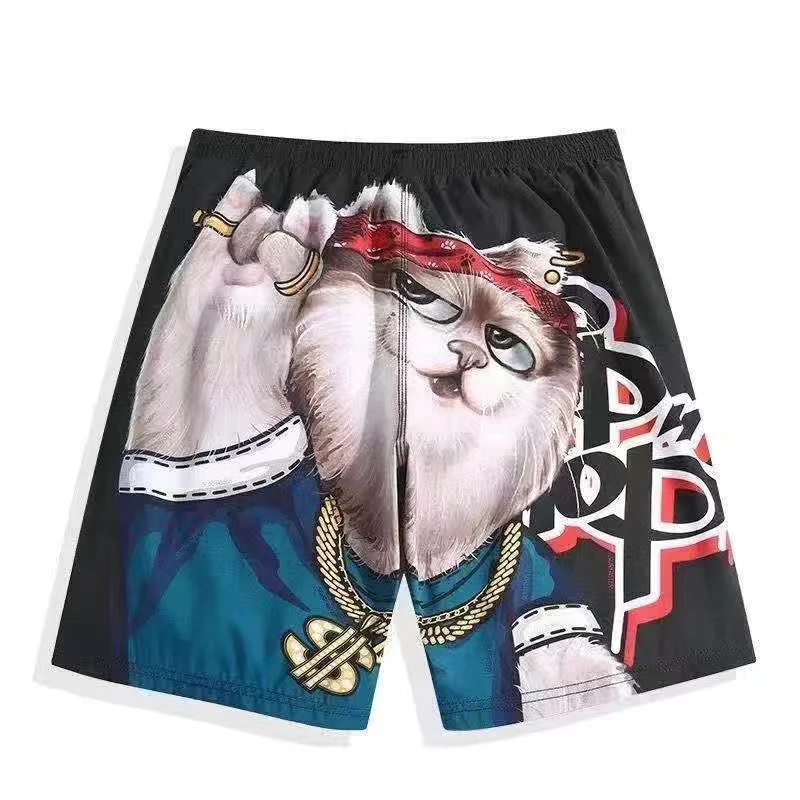 Dragon Ball Goku Casual Beach Pants/Shorts - Image 3