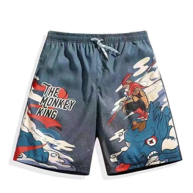 Dragon Ball Goku Casual Beach Pants/Shorts - Image 4