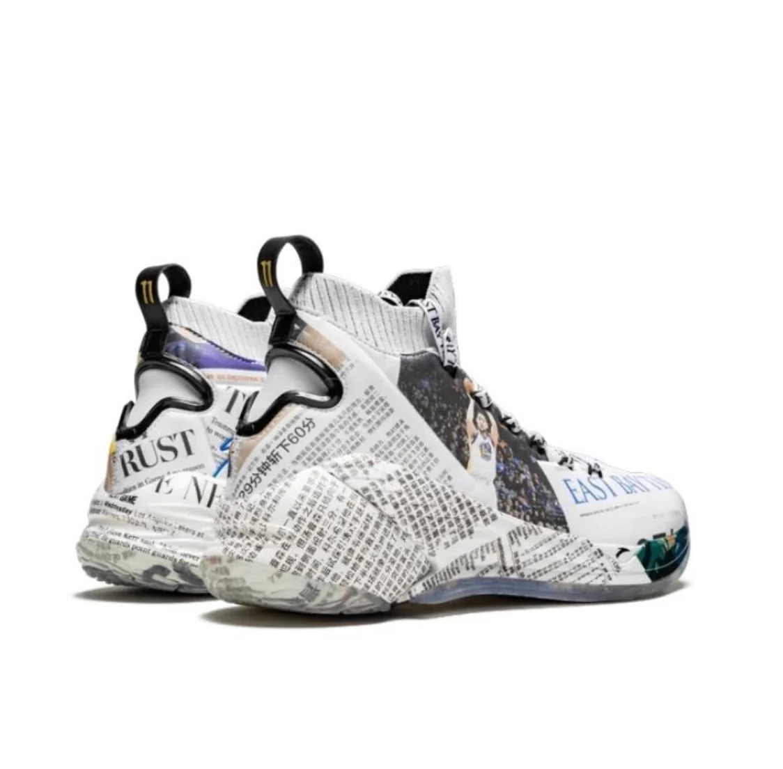 East Bay Times x Anta Men's Klay Thompson Kt4 Newspaper - Image 4