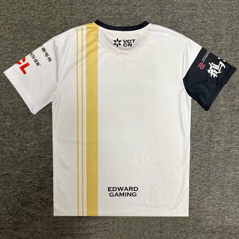 EDG Team 2024 Fearless Contract Seoul Global Championship Valorant T-shirt Zmjkk Kang Kang Team Uniform - Image 3