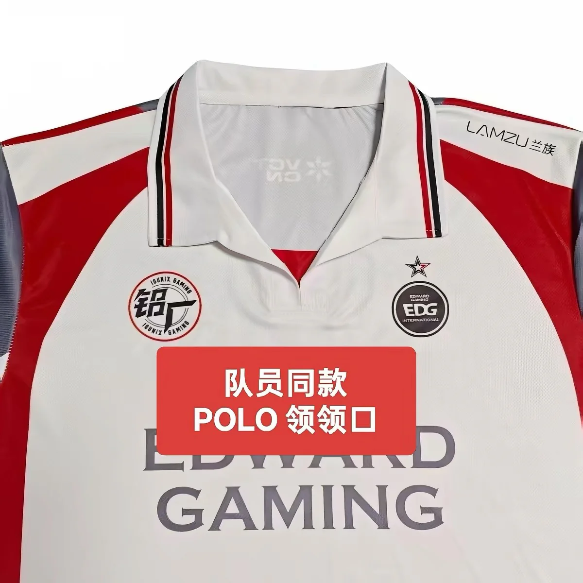 EDG Valorant | 2026 Valorant London Masters Short-Sleeve Polo Shirt ZMJJKK - Image 3