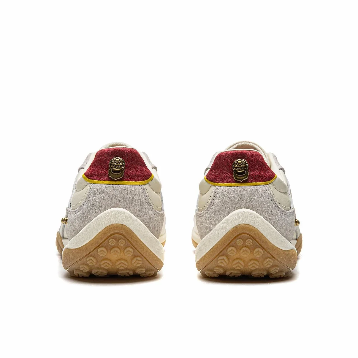 (Sun Yingsha) Forbidden City x Li-Ning Flow Sports Casual Shoes - Pale Yellow - Image 4
