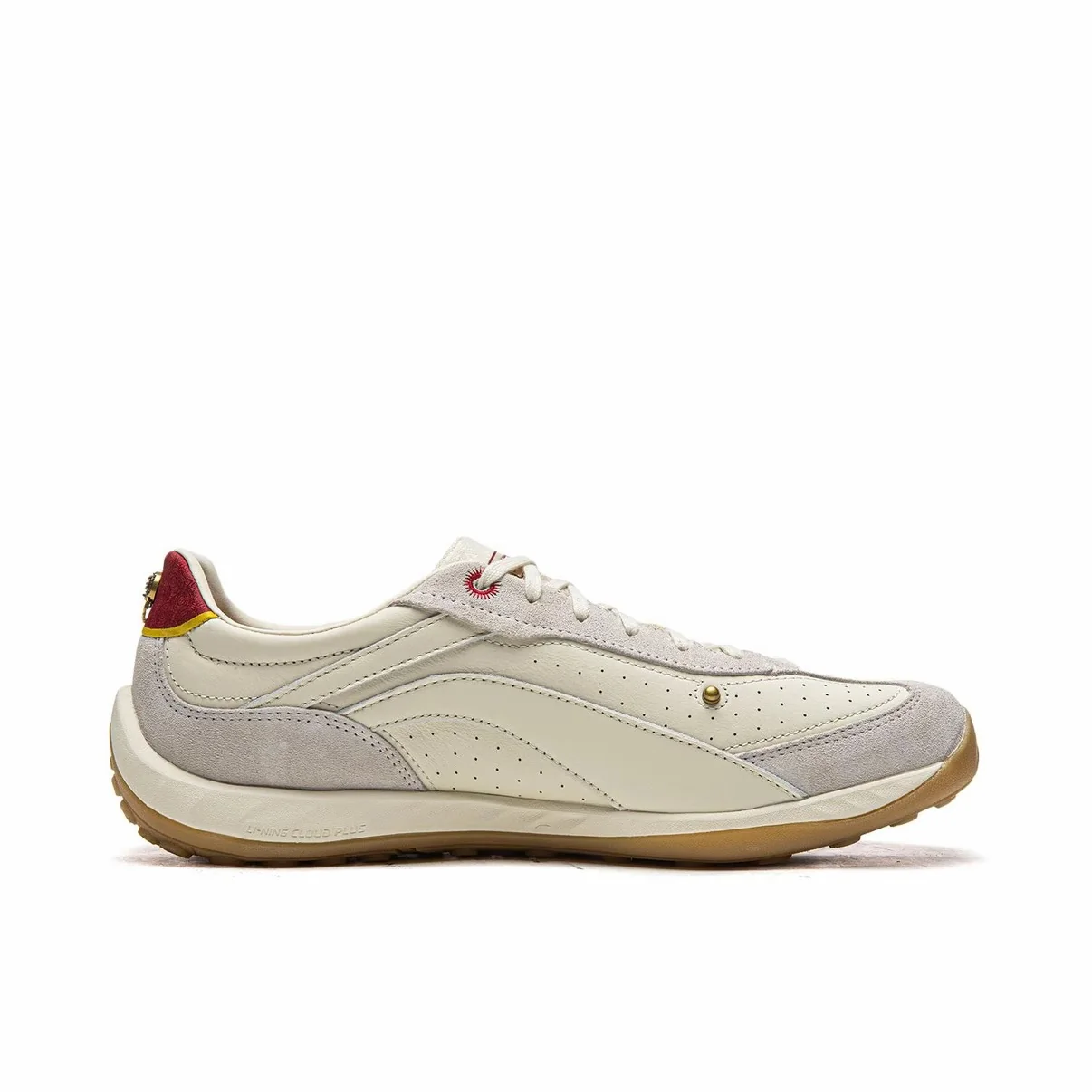 (Sun Yingsha) Forbidden City x Li-Ning Flow Sports Casual Shoes - Pale Yellow - Image 6